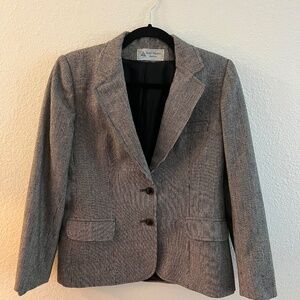 Evan Picone Black and White Blazer